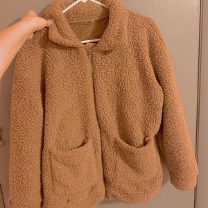 fluffy fall/winter jacket